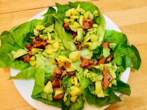 Salmon Lettuce Wraps