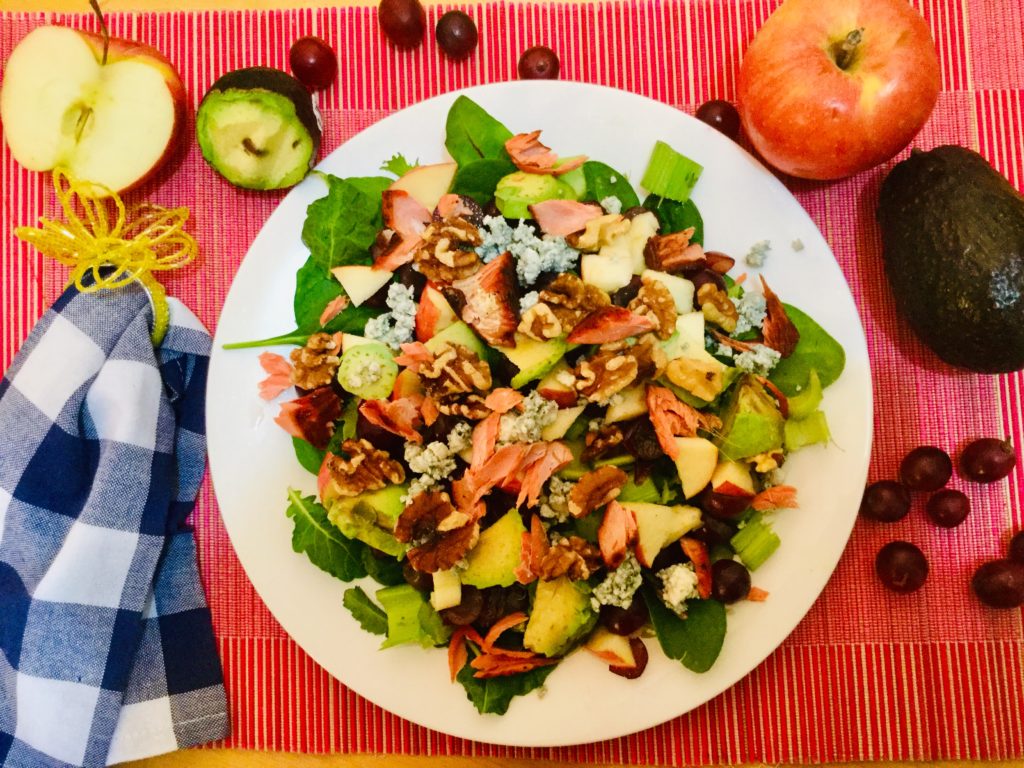 Waldorf Salmon Salad