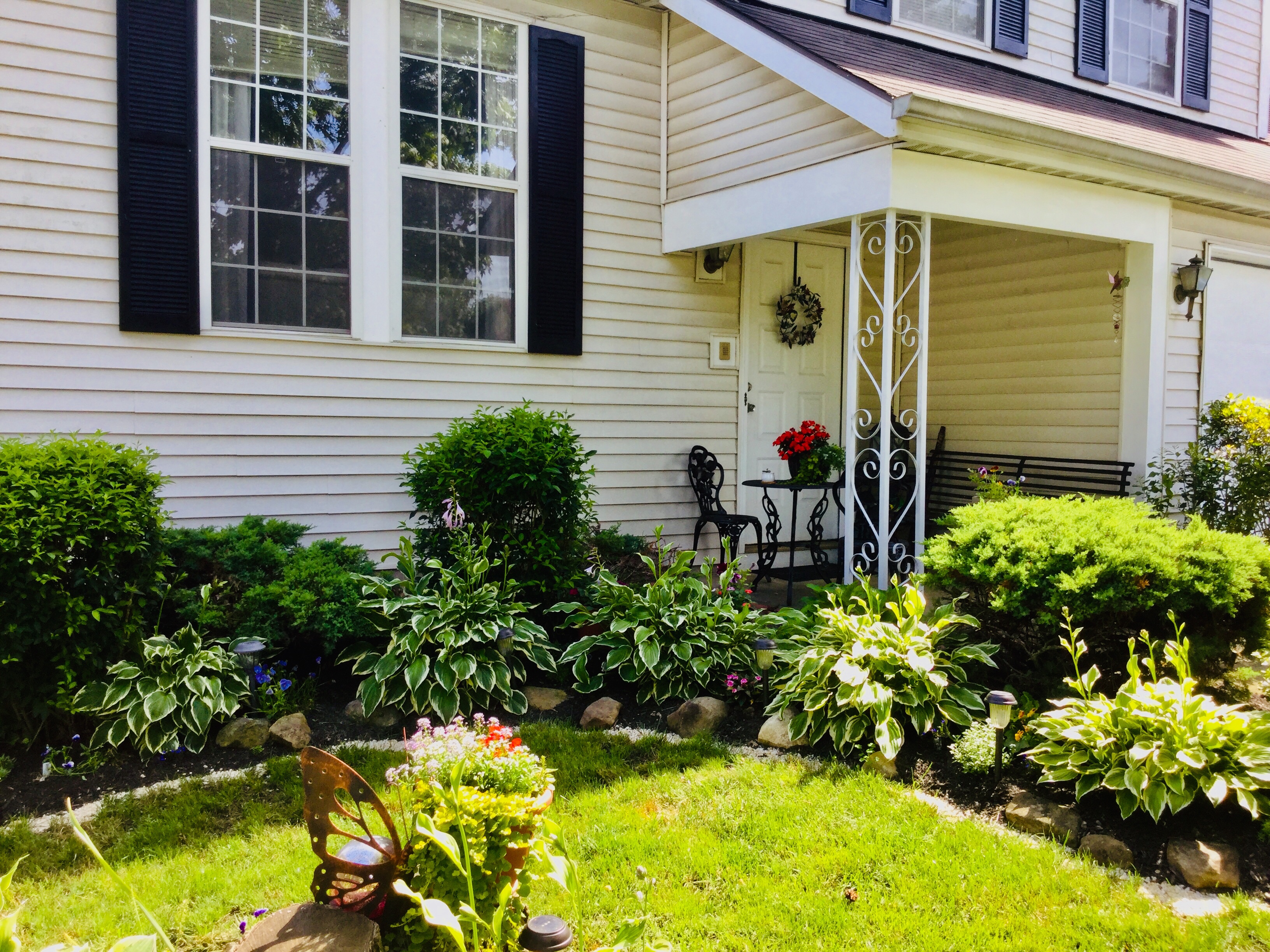 Hosta garden